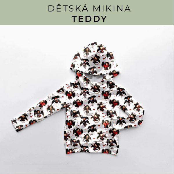DĚTSKÝ střih - Mikina Teddy