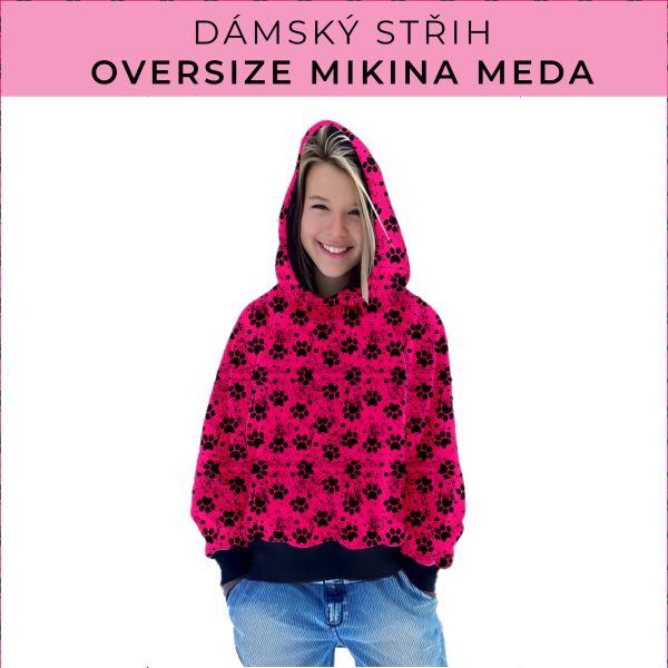 Dámský střih - mikina Meda