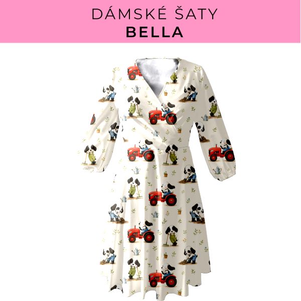 DÁMSKÝ střih - šaty Bella