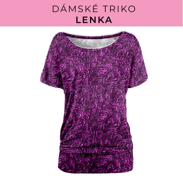 DÁMSKÝ střih - Triko Lenka