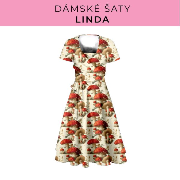 DÁMSKÝ střih - šaty Linda