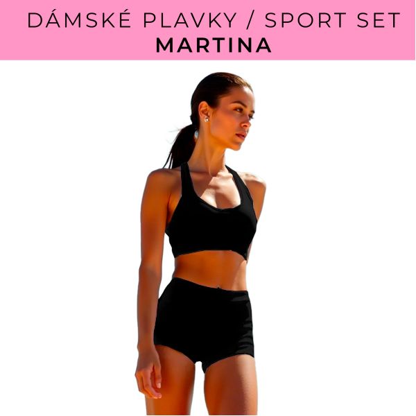 Dámský střih - plavky / sportovní set Martina