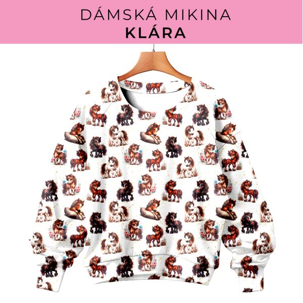 DÁMSKÝ střih - mikina Klára