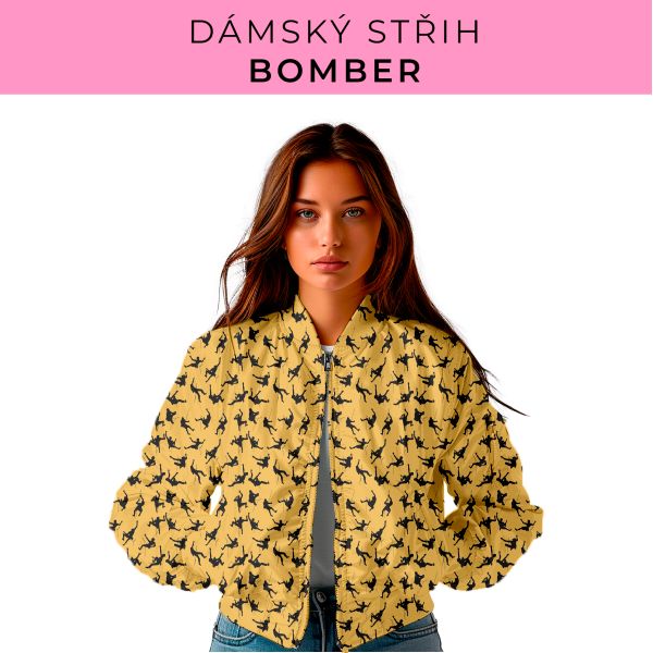 DÁMSKÝ střih - Bomber