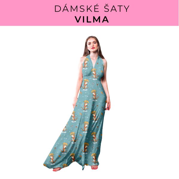DÁMSKÝ střih - šaty Vilma