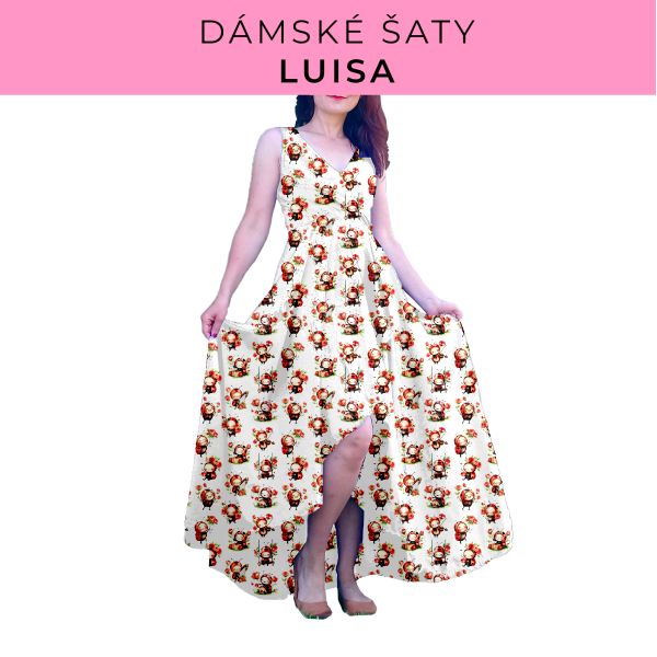 DÁMSKÝ střih - šaty Luisa