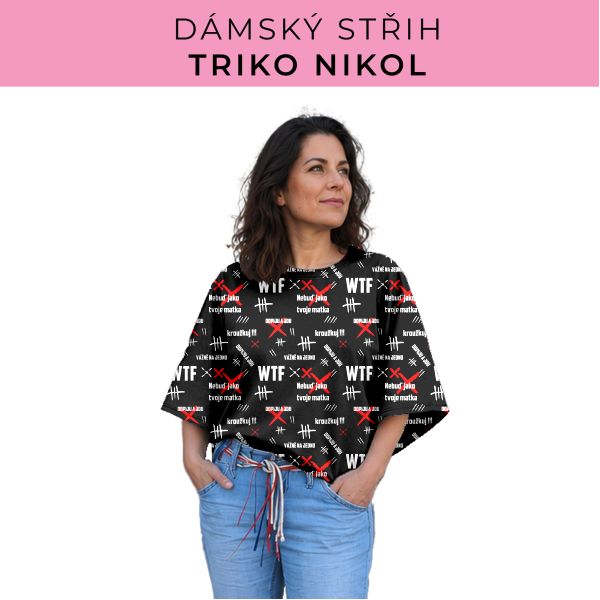 Dámský střih -  triko Nikol