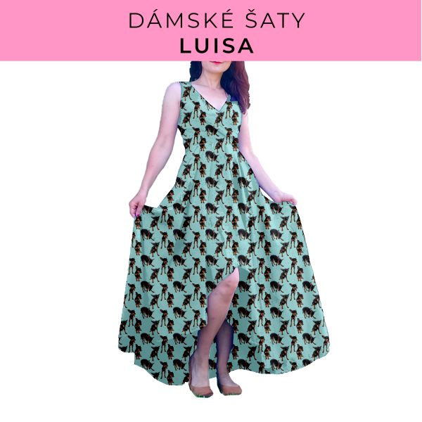 DÁMSKÝ střih - šaty Luisa