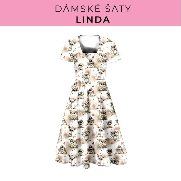 DÁMSKÝ střih - šaty Linda