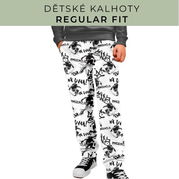 DĚTSKÝ STŘIH - Kalhoty Regular fit