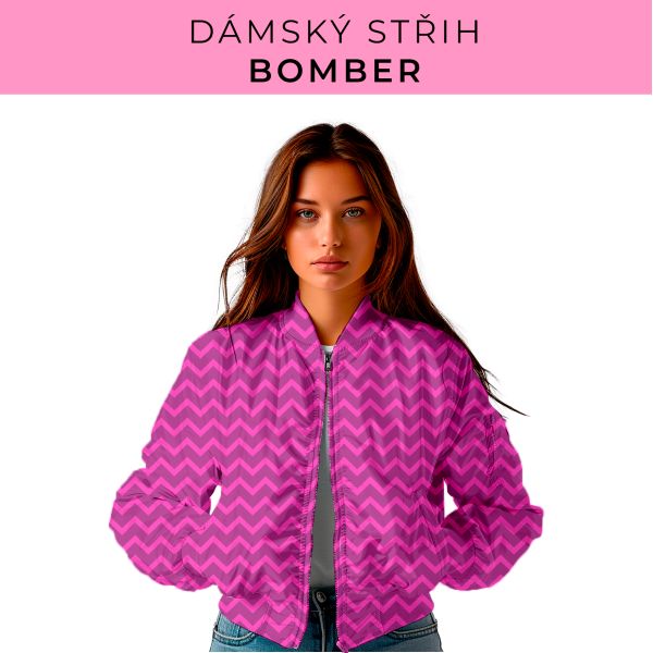 DÁMSKÝ střih - Bomber