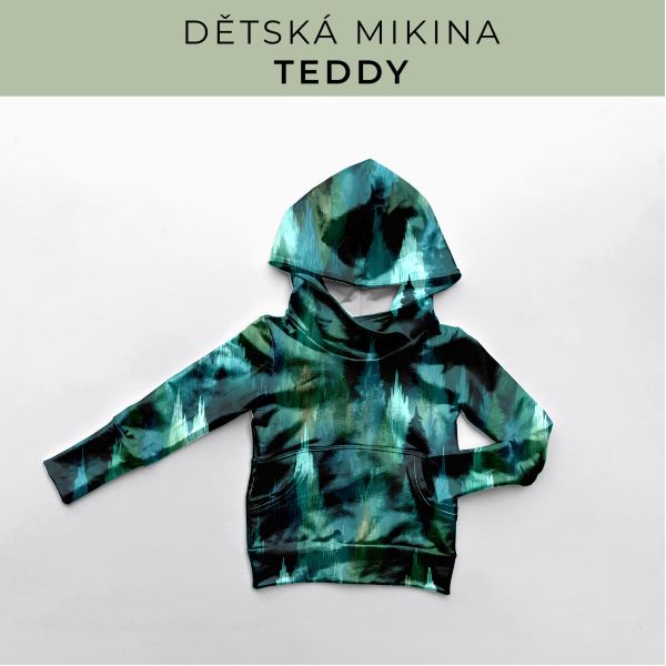 DĚTSKÝ střih - Mikina Teddy