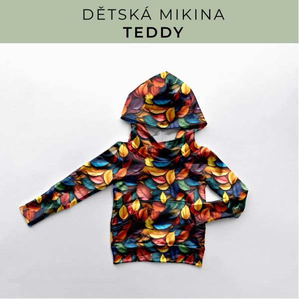 DĚTSKÝ střih - Mikina Teddy
