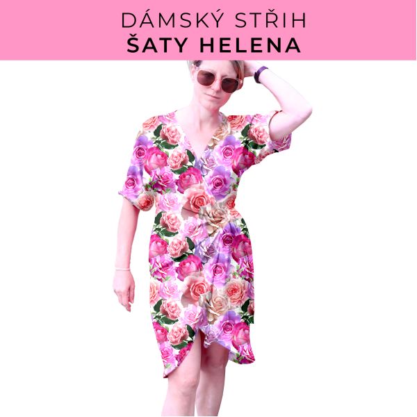 Dámský střih na šaty  Helena
