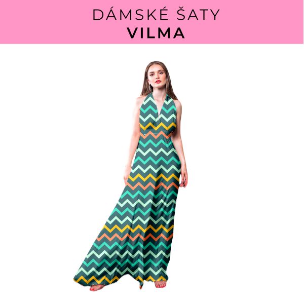 DÁMSKÝ střih - šaty Vilma