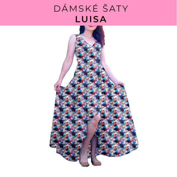 DÁMSKÝ střih - šaty Luisa
