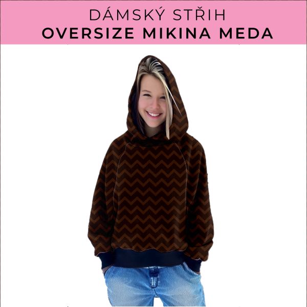 Dámský střih - mikina Meda