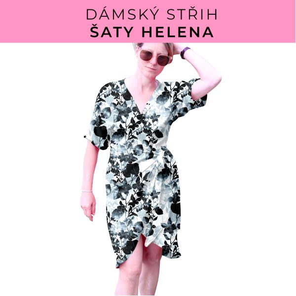 Dámský střih na šaty  Helena