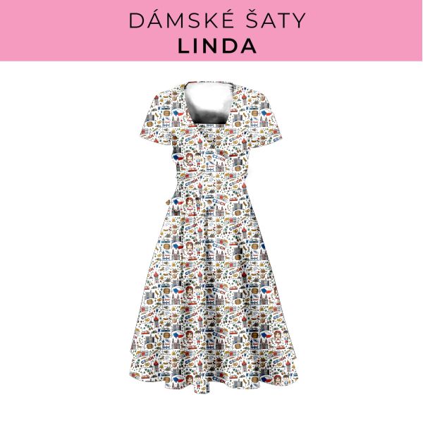 DÁMSKÝ střih - šaty Linda