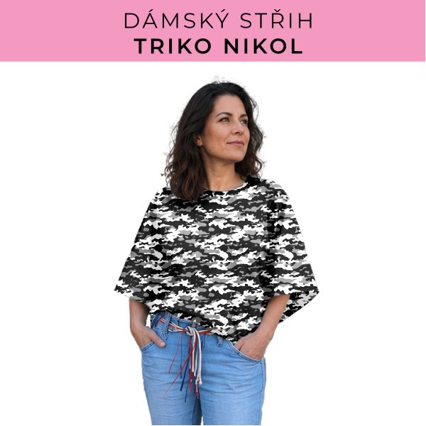 Dámský střih -  triko Nikol