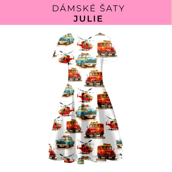 DÁMSKÝ střih - šaty julie