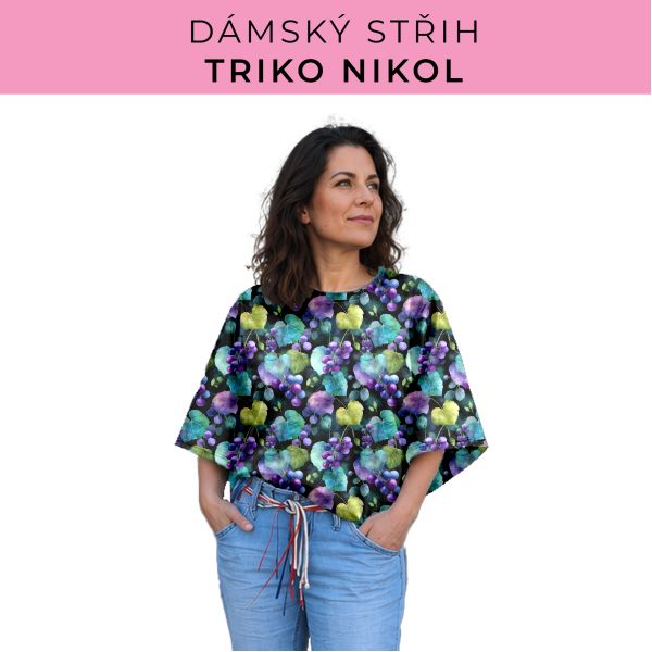 Dámský střih -  triko Nikol