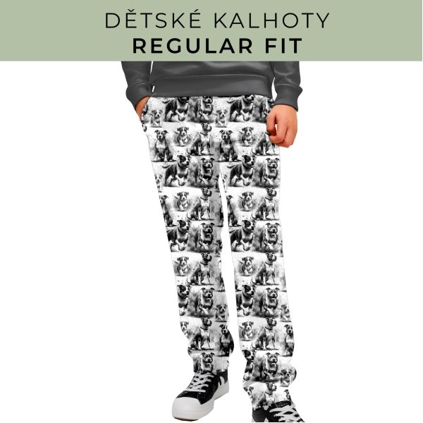 DĚTSKÝ STŘIH - Kalhoty Regular fit