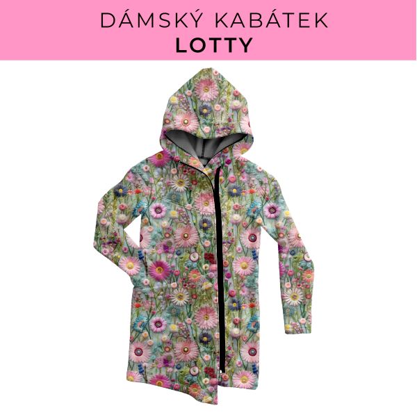DÁMSKÝ střih - Kabátek Lotty