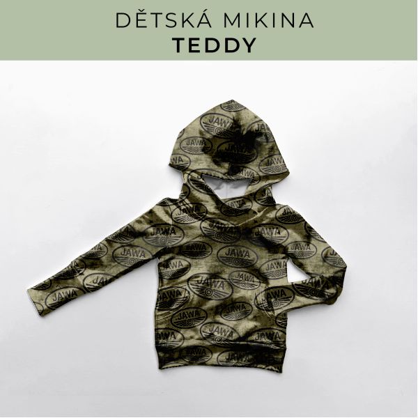 DĚTSKÝ střih - Mikina Teddy