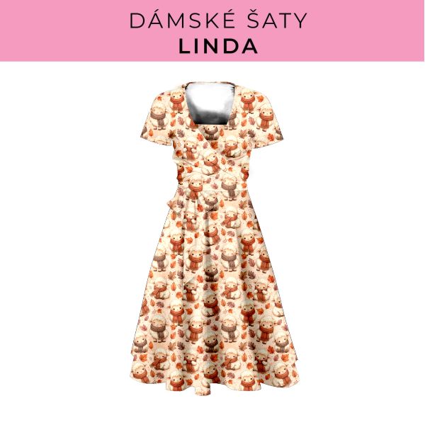 DÁMSKÝ střih - šaty Linda