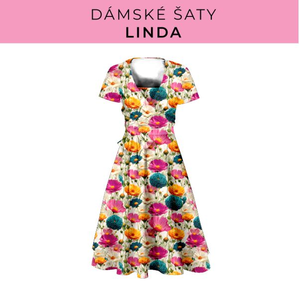 DÁMSKÝ střih - šaty Linda