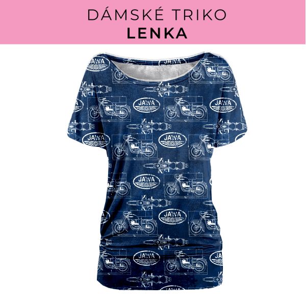DÁMSKÝ střih - Triko Lenka