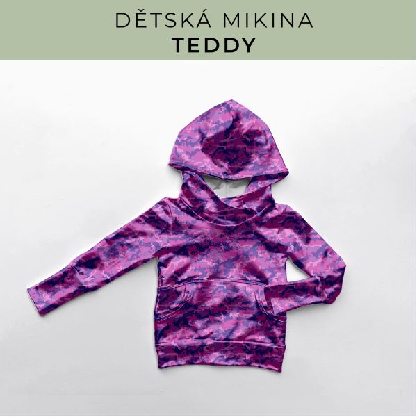 DĚTSKÝ střih - Mikina Teddy
