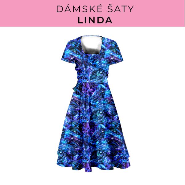 DÁMSKÝ střih - šaty Linda