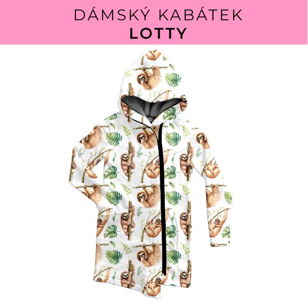 DÁMSKÝ střih - Kabátek Lotty