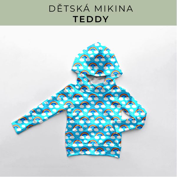 DĚTSKÝ střih - Mikina Teddy