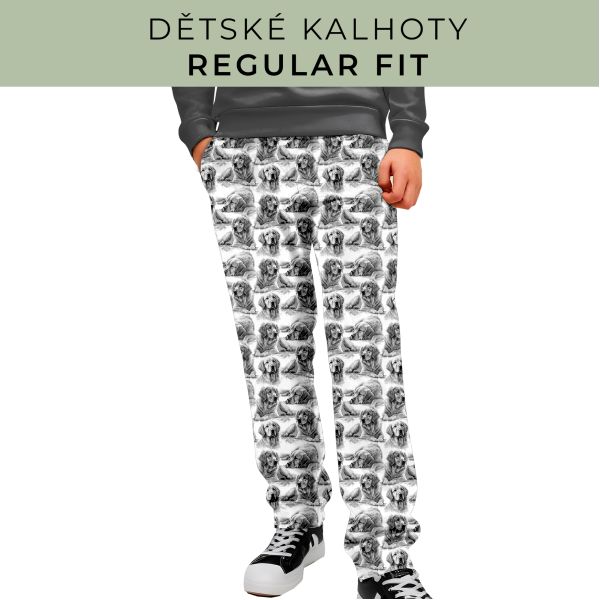 DĚTSKÝ STŘIH - Kalhoty Regular fit
