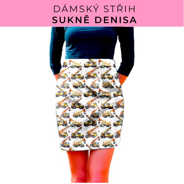 Dámský střih - Dámská sukně Denisa