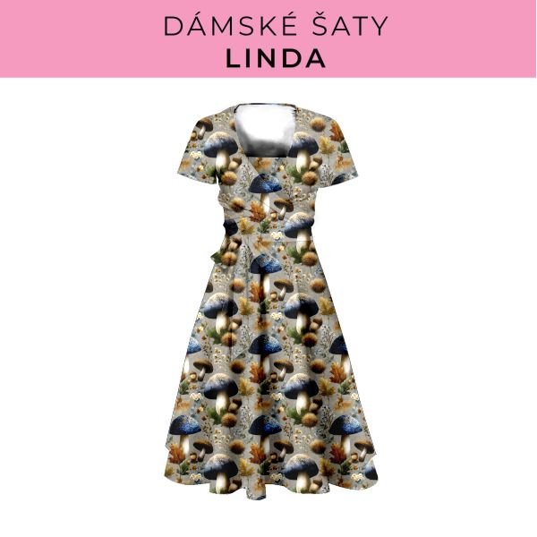 DÁMSKÝ střih - šaty Linda