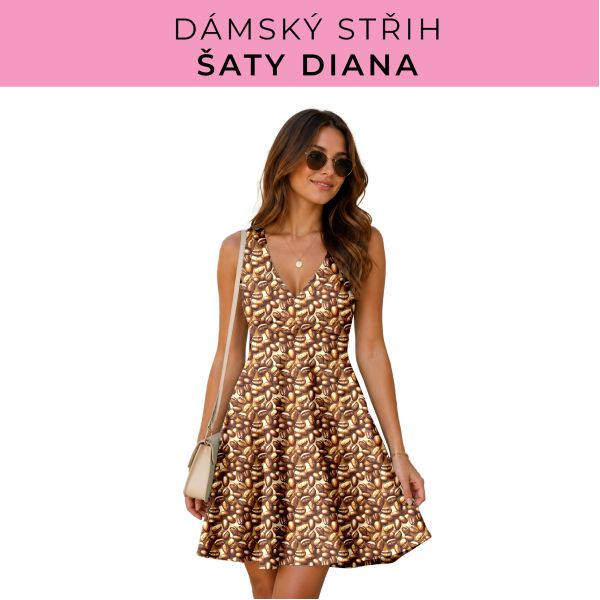 Dámský střih - šaty Diana