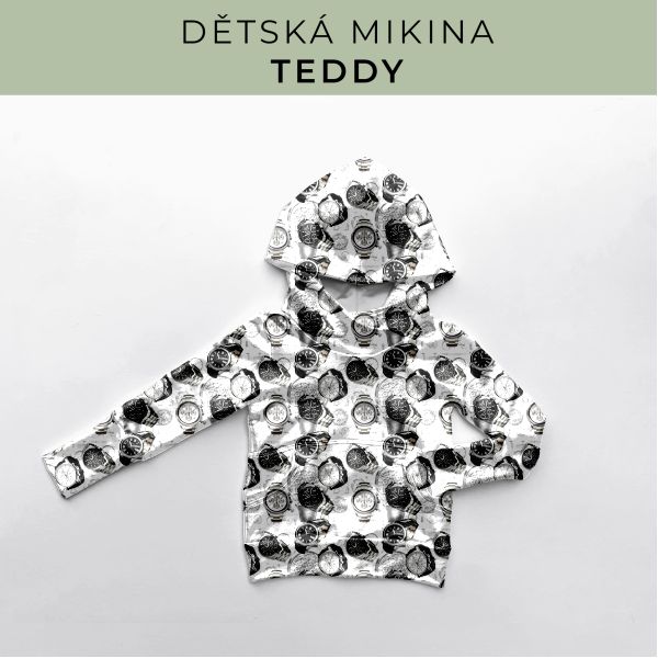 DĚTSKÝ střih - Mikina Teddy