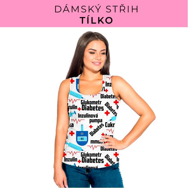 DÁMSKÝ střih - Tílko a kalhoty 