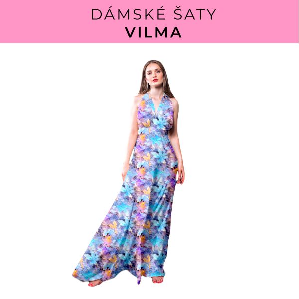 DÁMSKÝ střih - šaty Vilma