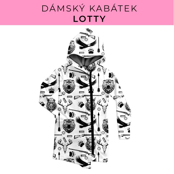 DÁMSKÝ střih - Kabátek Lotty