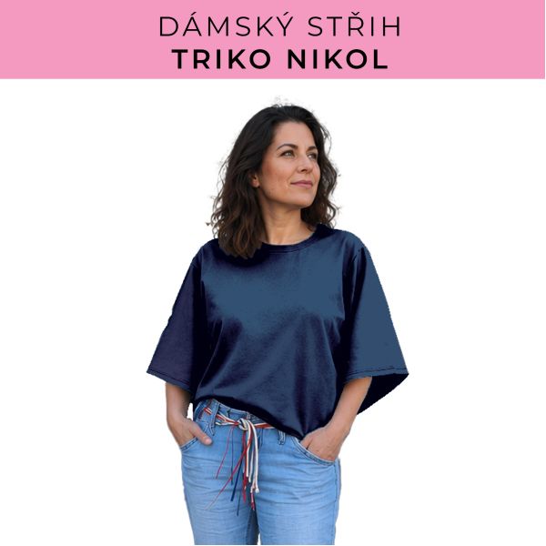 Dámský střih -  triko Nikol