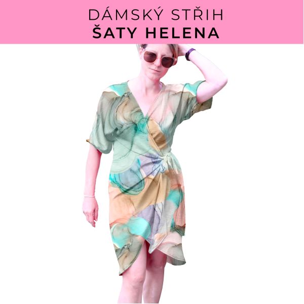 Dámský střih na šaty  Helena