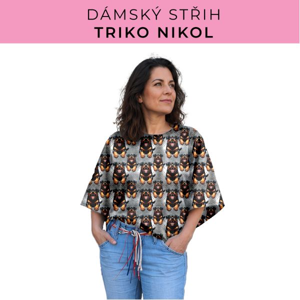 Dámský střih -  triko Nikol
