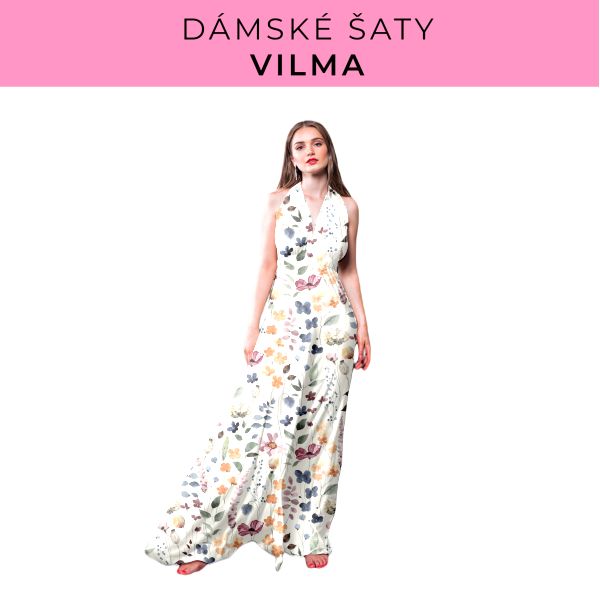 DÁMSKÝ střih - šaty Vilma