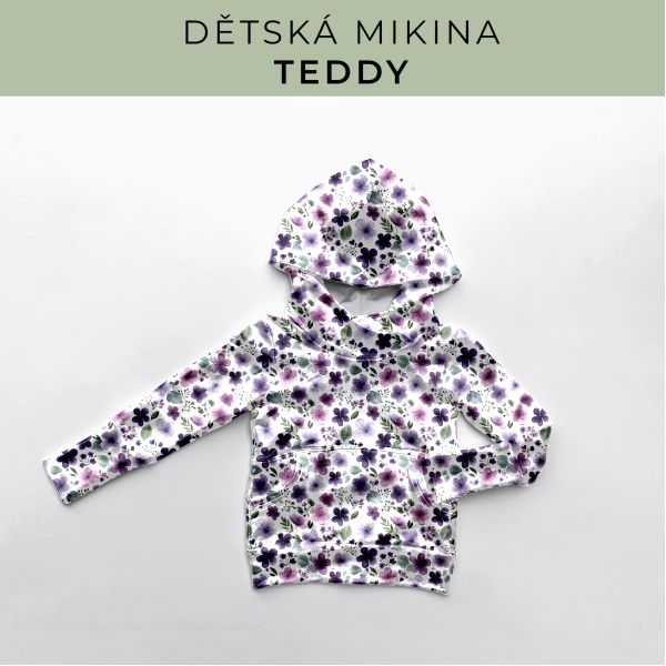 DĚTSKÝ střih - Mikina Teddy