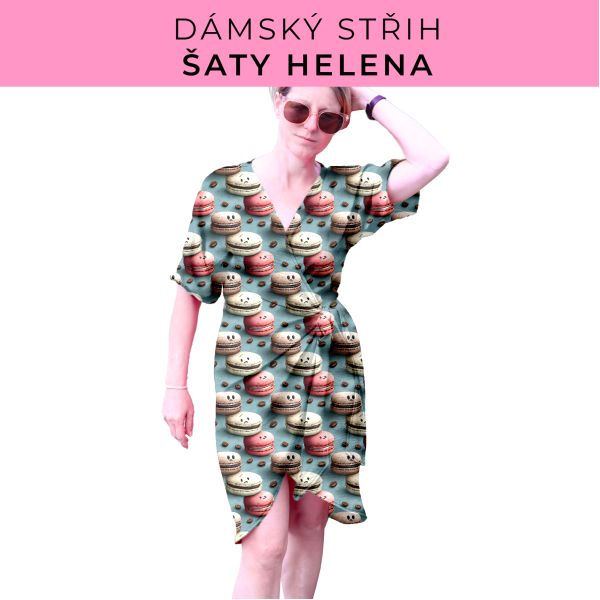 Dámský střih na šaty  Helena